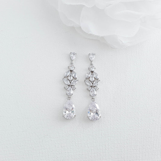 Bridal drop Earrings