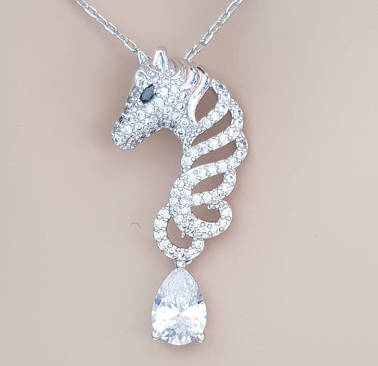 Horse Necklace- Lucky - PoetryDesigns