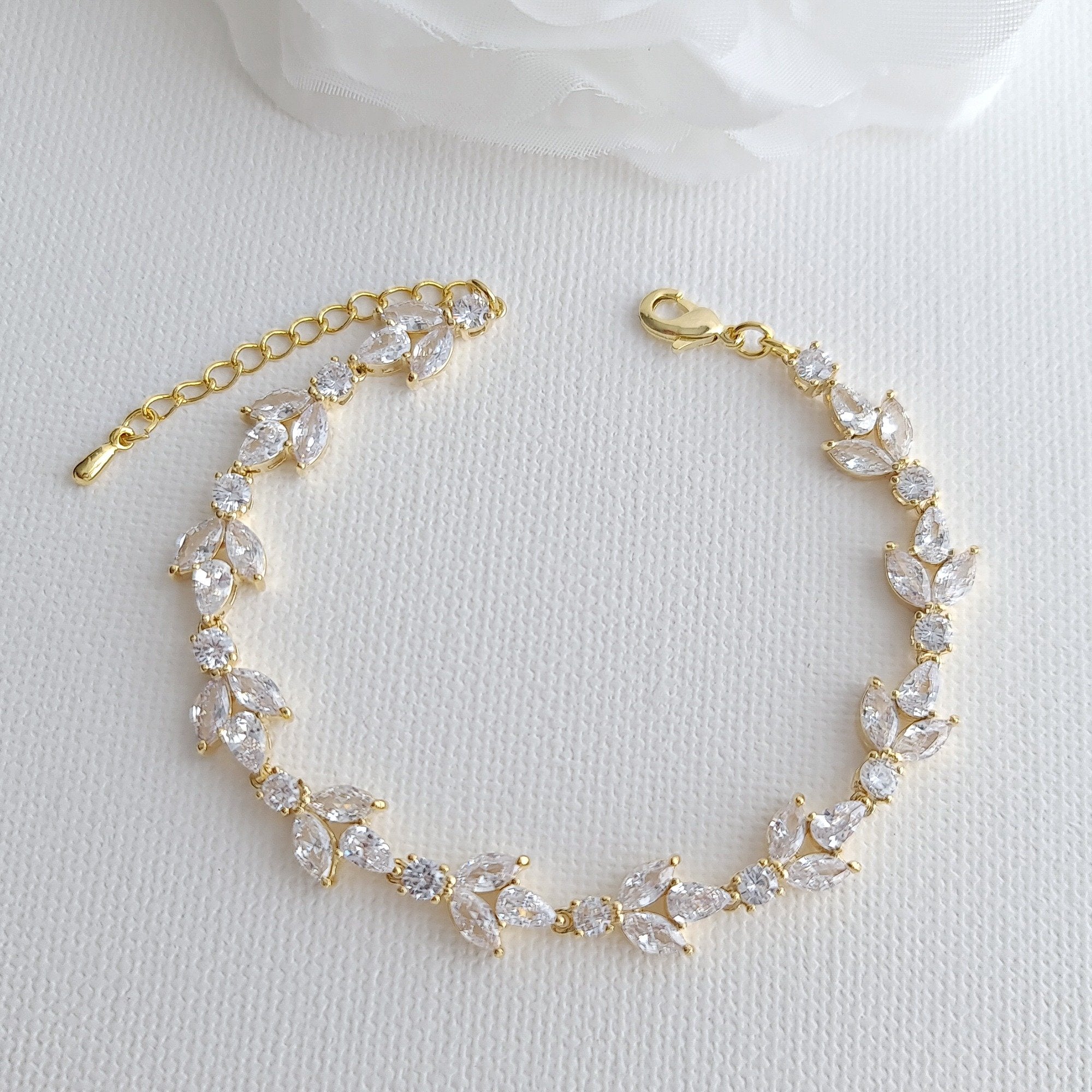 Gold wedding store bracelets