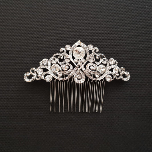Vintage Style Classic Hair Comb For A Traditional Bridal Look - Estelle