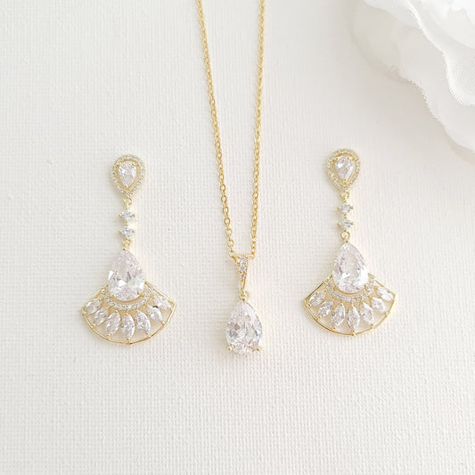 Jewelry Set in Gold-Ilana