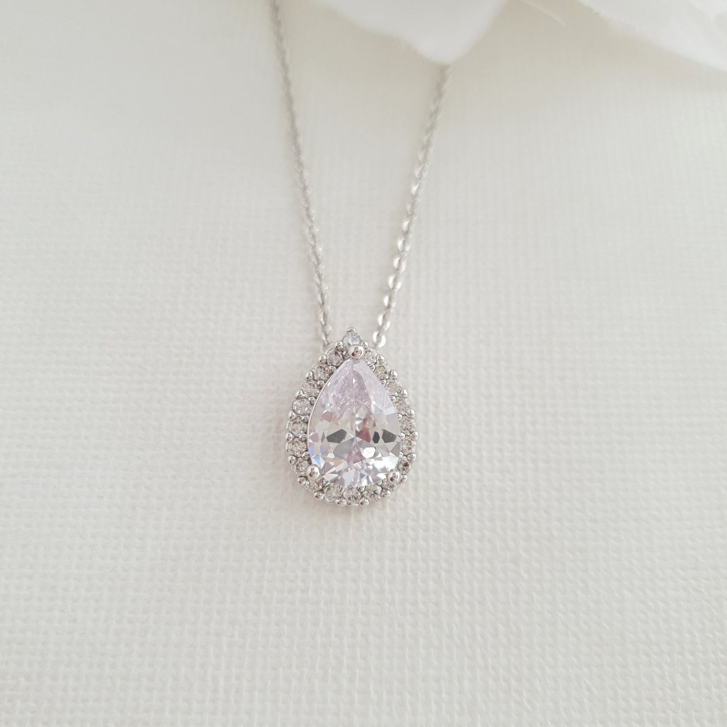 A Sparkling Rose Gold Jewelry Set: The Perfect Bridesmaid Gift-Emma
