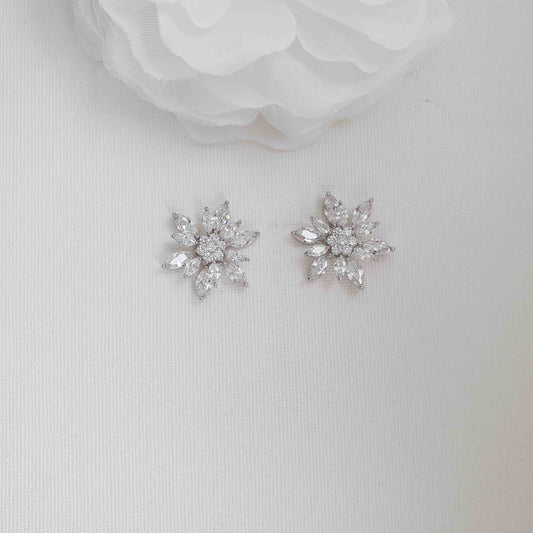 Big Stud Earrings-Spring - PoetryDesigns