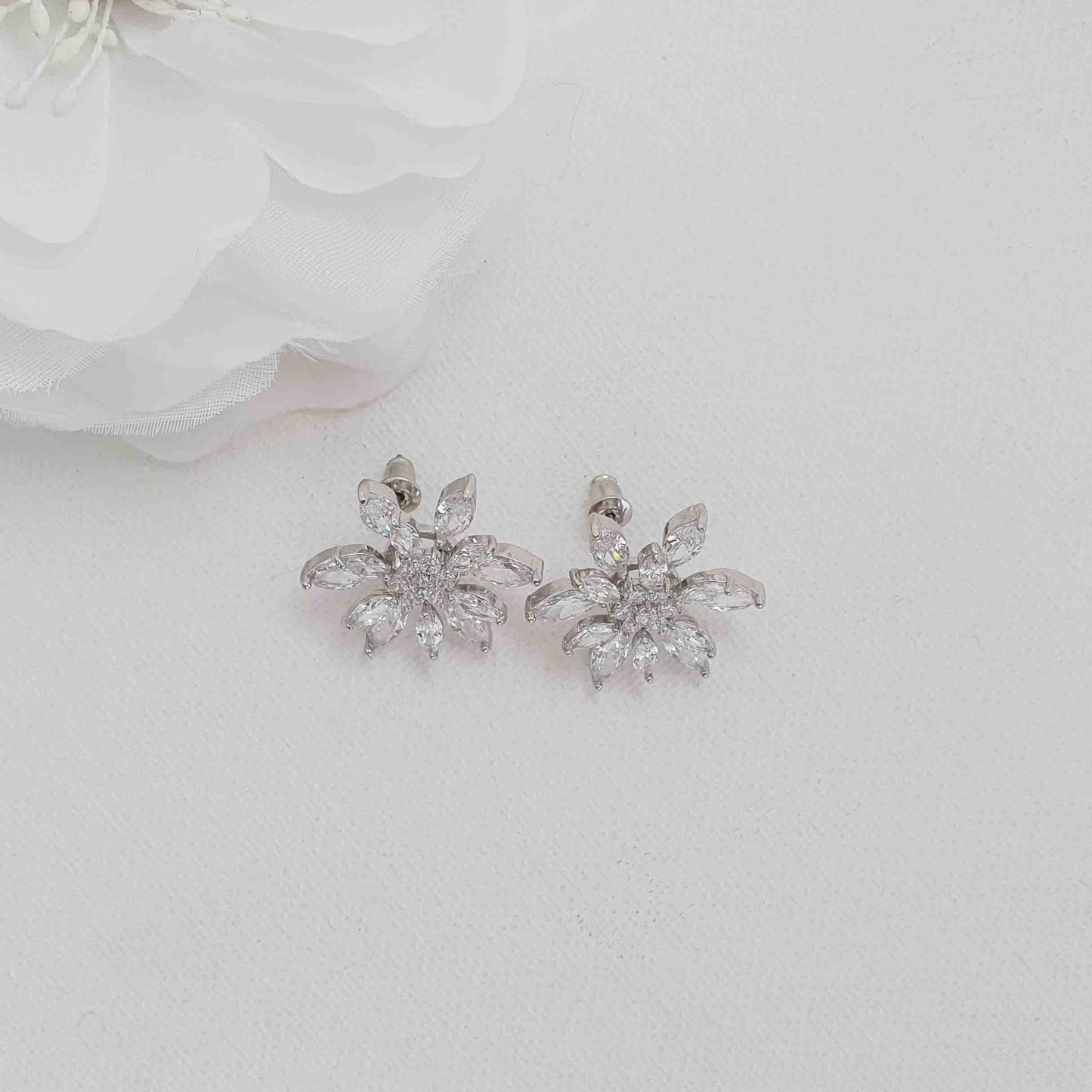 Big Stud Earrings-Spring - PoetryDesigns