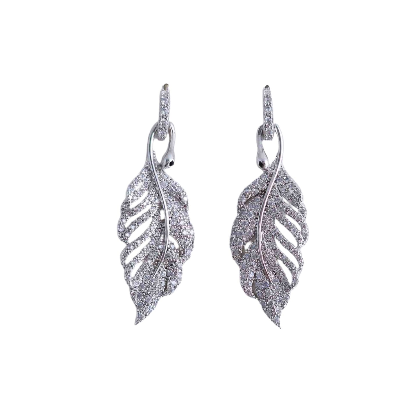 Feather Earrings for Women-Dove