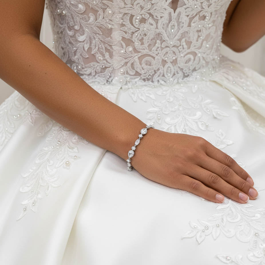 Gold Wedding Bracelet- Ari