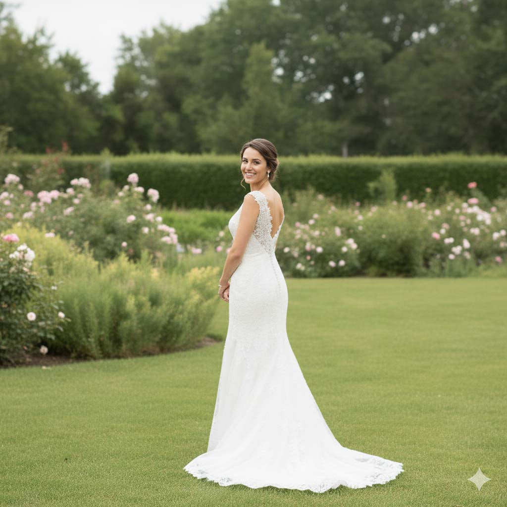 Elegant Teardrop Clip On Pearl Wedding Earrings-Jesse