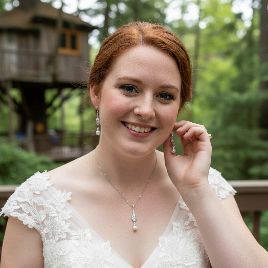 Vintage Earrings for Wedding- Lisa