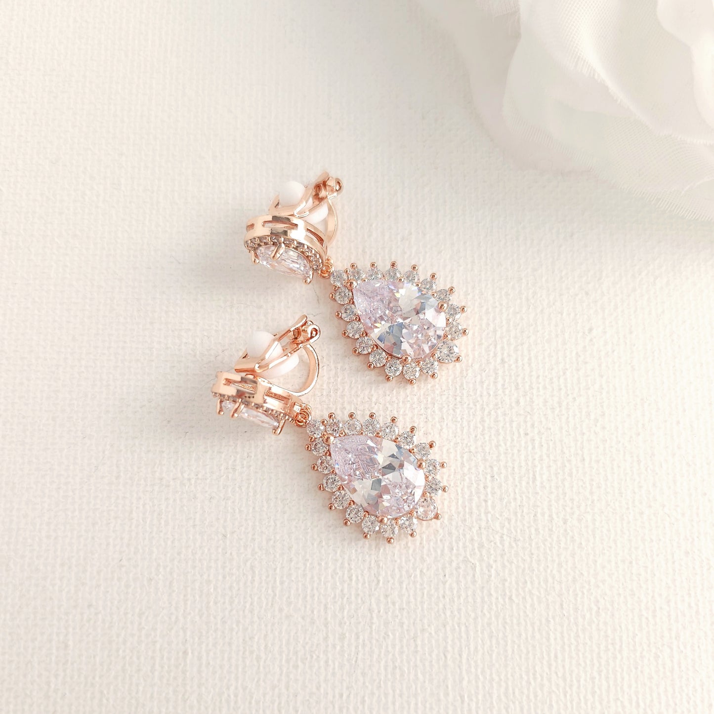 Ensemble de bijoux Clear CZ-Marie