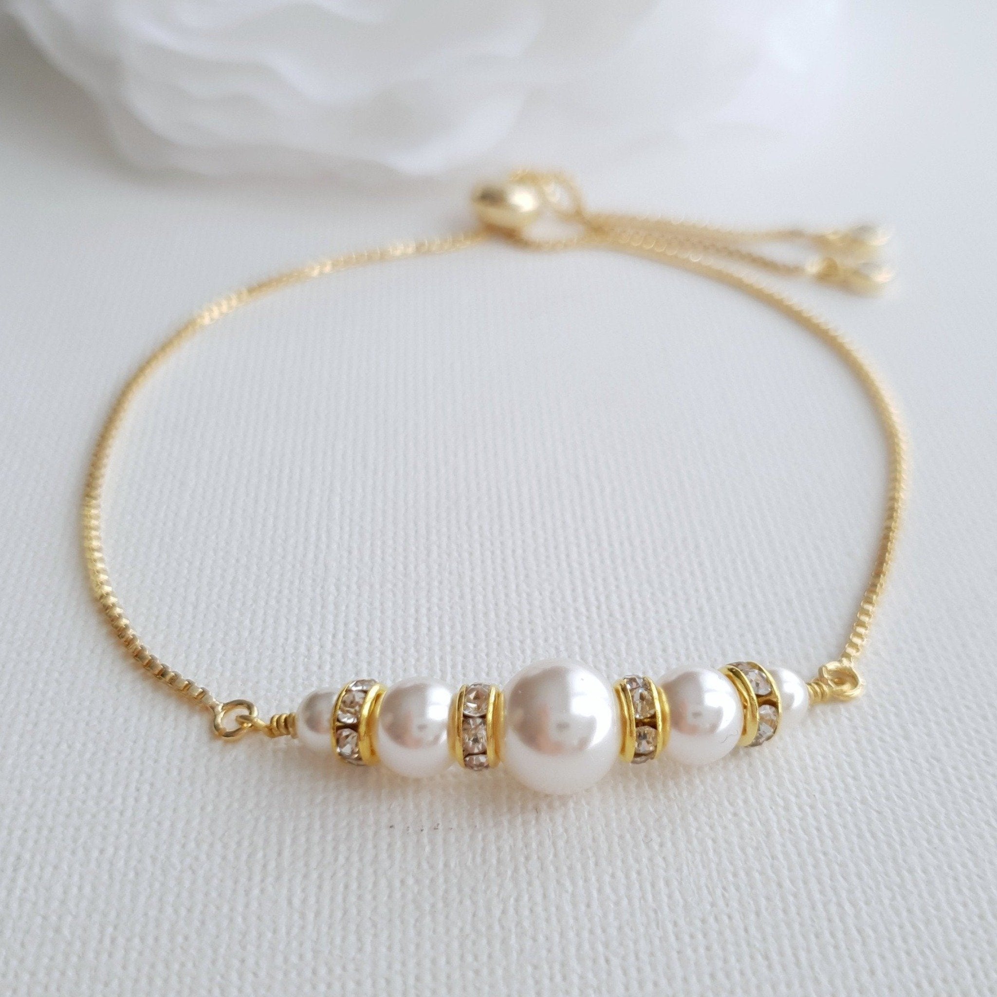 Gold, Silver & Pearl Bracelet - a Timeless Design | Fierce and Free Jewelry