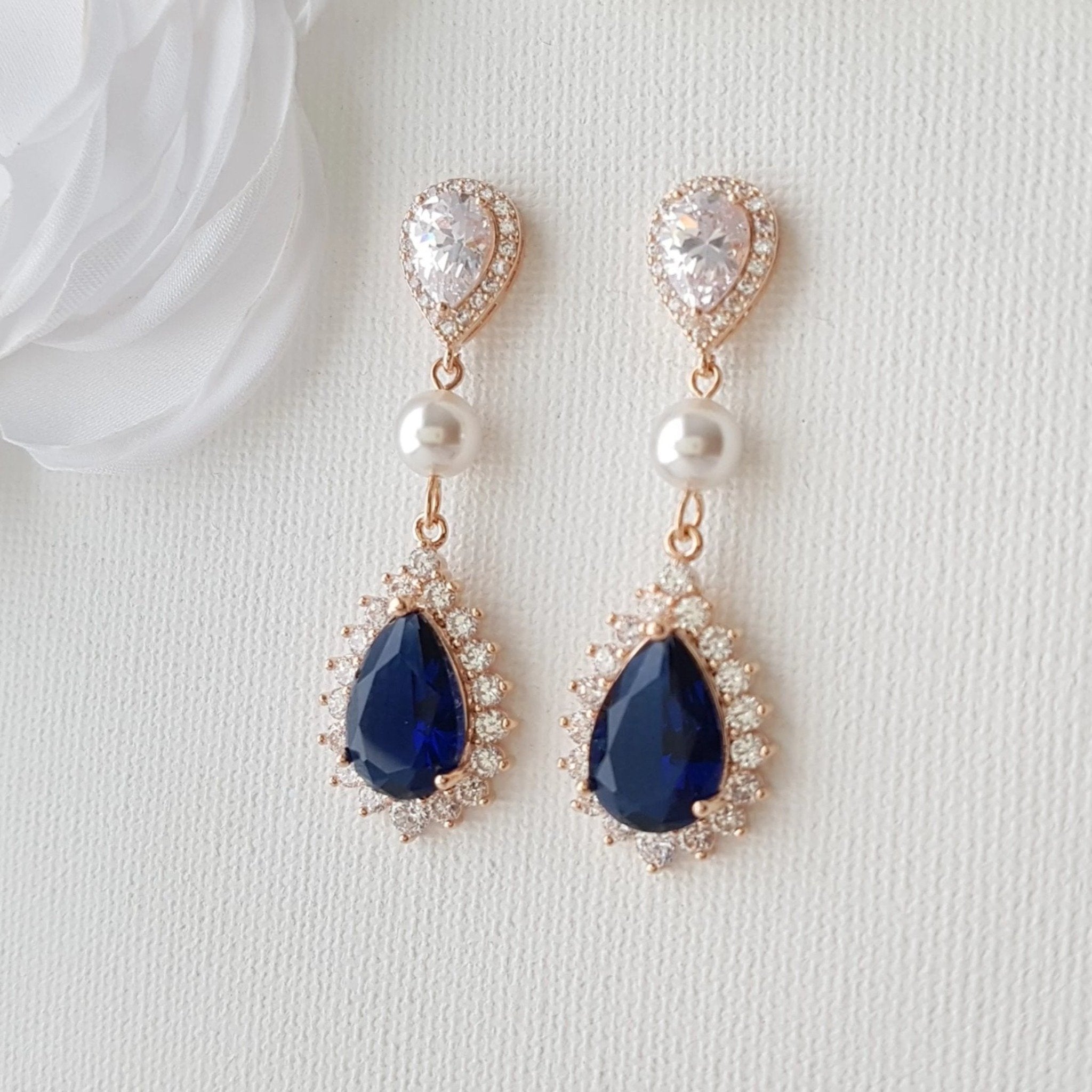 Pearl Prom Earrings