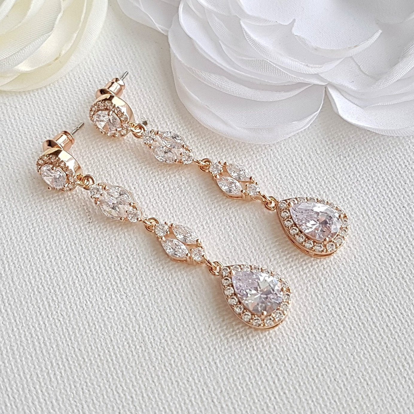 14K Diamond Mini Maya Earrings - Lulu Designs Jewelry